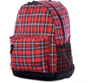 Olympia Bravo 17.5 Backpack Backpacks,Red Plaid Clothing