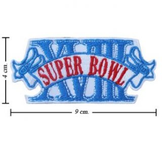 Super Bowl XVIII 18 Logo 1983 Embroidered Iron Patches