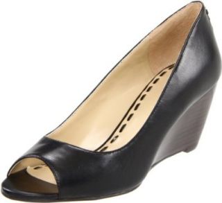  Enzo Angiolini Womens Qeltic Wedge Pump,Black,8 M US: Shoes