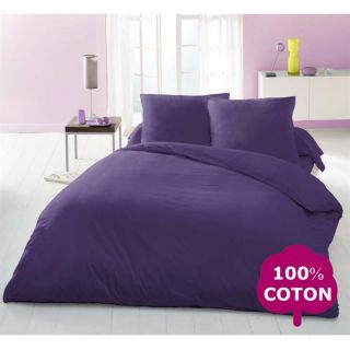 Qualité  57 fils/cm²   Coloris  violet   Dimensions  140x190cm