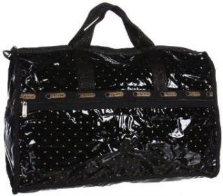 LeSportsac Large Duffle Bag,Glam Gold,One Size: Clothing