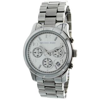 Michael Kors Womens MK5076 Classic Stainless Steel Silver Chronograph