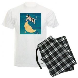 Artsmith, Inc. Mens Light Pajamas Cow Jumped Over the
