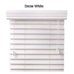 Faux Wood 17 inch Blinds