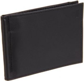 Hartmann Capital Leather Money Clip Wallet,Black,One Size