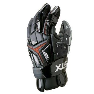 STX K18 Lacrosse Goalie Gloves 12 White Sports