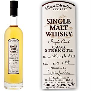 Lark Whisky Australien Cask Strength   Australie   Cask Strength 58