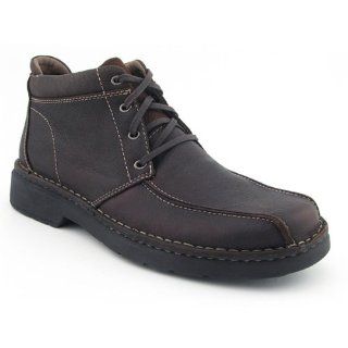  CLARKS Gerrard Mens SZ 13 Dk Brown Boots Casual Shoes Shoes