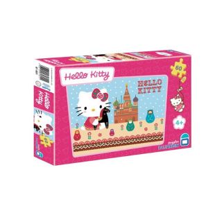 Kitty Puzzle 60 pièces   Achat / Vente PUZZLE Hello Kitty Puzzle 60