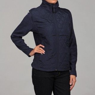 Stephanie Rogers Womens Quilted Puff Woven Jacket