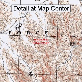USGS Topographic Quadrangle Map   Tinajas Altas, Arizona