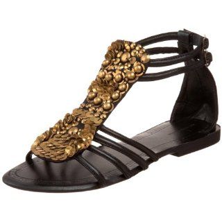 Womens Bongo Beaded Gladiator Sandal,Black,41 EU/11 M(B) US: Shoes