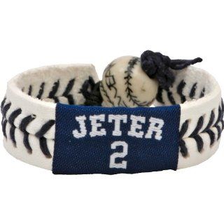 MLB Derek Jeter Authentic Jersey Bracelet: Sports