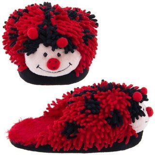 Ladybug Fuzzy Animal Slippers for Women Onesize: Shoes