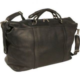 Piel Leather Large Carry On Satchel   Top loading
