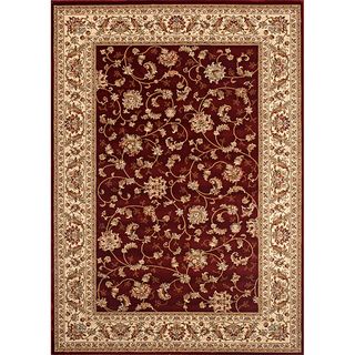 Woven Wilton Red Traditional Persian Rug (710 x 102)