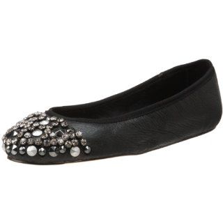  Joes Jeans Womens Sienna II Ballet Flat,Black,8 M US Shoes
