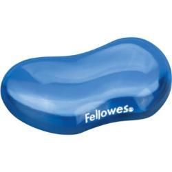 Fellowes Gel Flex Transparent Mini Wrist Rest (Blue Crystal