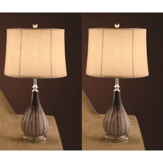 Pearz 26 inch Table Lamps (Set of 2)