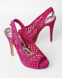 Iron Fist High & Dry Pink Platform Shoes