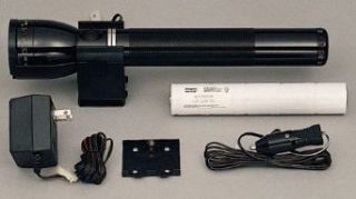 Black MAGLITE MAG CHARGER Rechargeable Flashlight System
