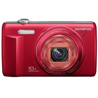 Olympus VR 340 16MP Red Digital Camera