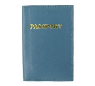 Cover Passport Holder Travel 5.5 x 3.75 Baby Blue Wallet Clothing