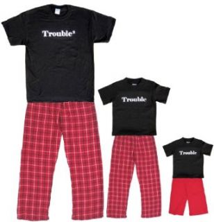 Trouble Squared Cotton Apparel Sets for Adults