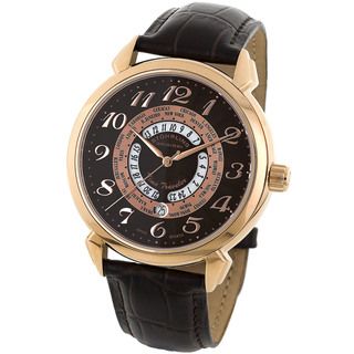 Stuhrling Original Mens Time Traveler Swiss Quartz Watch
