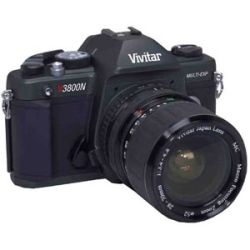 Vivitar V3800N 35mm SLR Camera with 28 70mm Zoom Lens