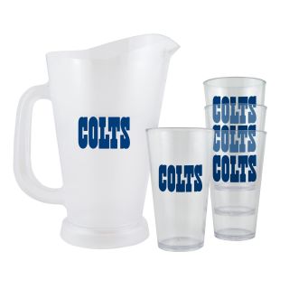 Indianapolis Colts NFL Pitcher and Pint Glasses Set