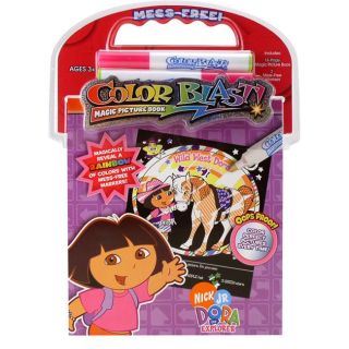Dora Color Blast Activity Book
