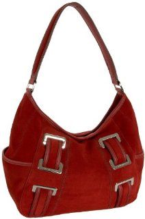 Tignanello Suede Sensations Hobo,Glam Red,one size Shoes