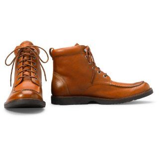 Wolverine Clapton Moc Toe Boots, Brown 10.5M Shoes