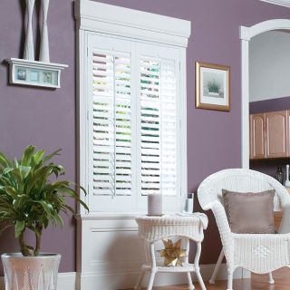 White Fauxwood Shutters 27 (fits up to 29 window) x 54