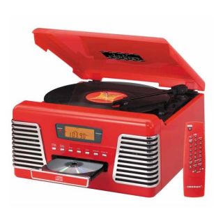 Crosley CR712 Autorama Red Turntable/ CD Player/ AM/FM Radio Today $