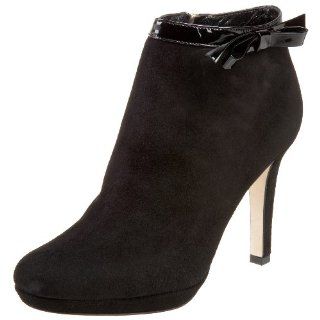 Kate Spade New York Womens Kane Booties,Blacksuede/Patent,6 M Shoes