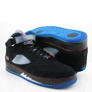 NIKE Air Jordan Fusion AJF 5 Black Shoes Men 17  16 UK NIKE Shoes