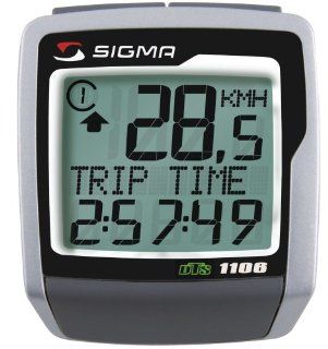 SIGMA BC1106 DTS Wireless Bicycle Speedometer Sports