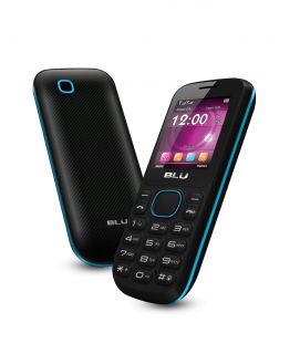 BLU Jenny T172 GSM Unlocked Dual SIM Cell Phone   Black/Blue