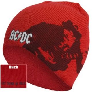 AC/DC   Sprayed Picture Knit Beanie Clothing