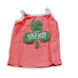 Gold Rush Outfitters   Girls Tank Top, Salmon, White 17155