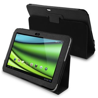 Black Leather Case for Toshiba Excite AT200
