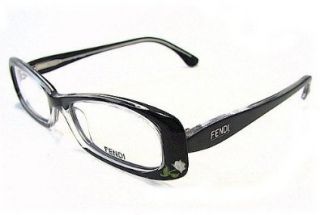 Fendi F814 Eyeglasses Black 964 Optical Frame Shoes