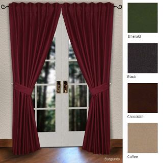 Pleated Pole Top 86 inch Curtain Panel Pair