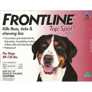 Top Spot Dog Flea Medicine (89 to 132 Pounds)