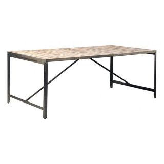 Table repas 160 x 90 cm Besi Inwood   Achat / Vente TABLE DE CUISINE