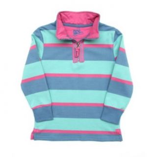 Kite Kids Stripey Girls Sweater With Top Half Zip   11