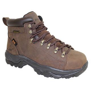 AdTec Womens 6 inch Brown Steel toed Work Boots