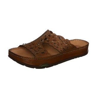 Kalso Earth Womens Peony Almond Leather Sandals